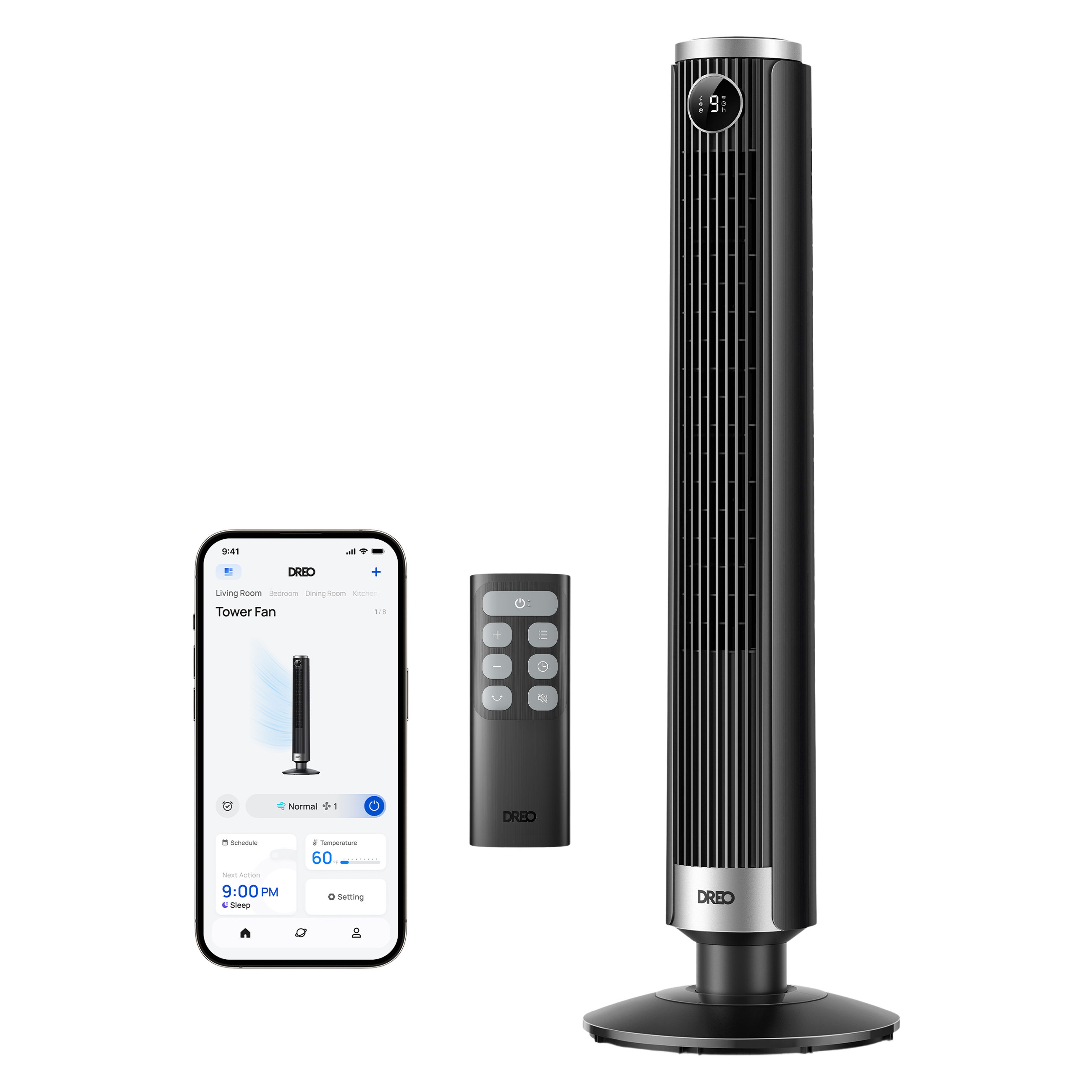 dreo-tower-fan-554s-turmventilator image 1
