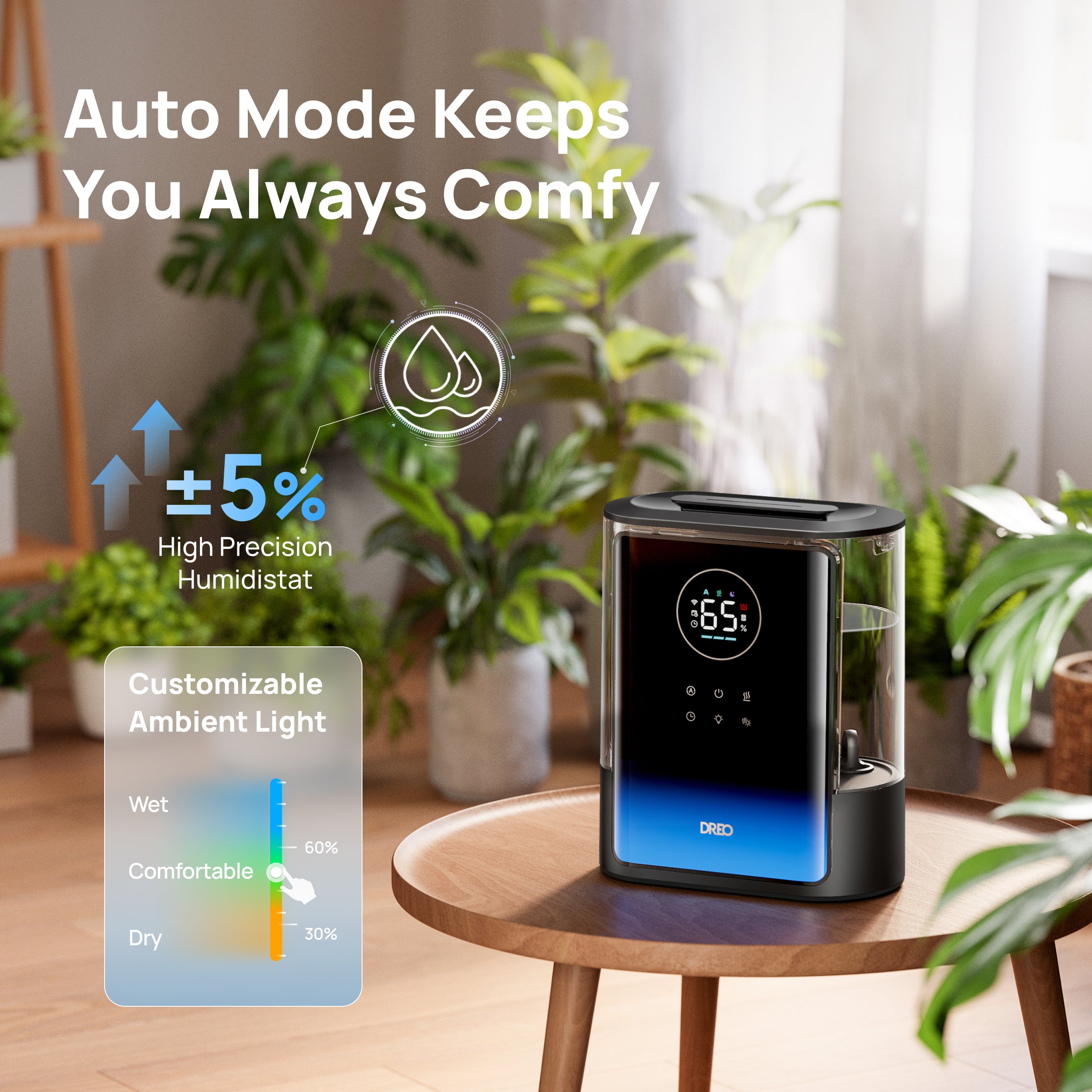 dreo-set-air-purifier-530s-heater-720-humidifier-717s-8l image 7