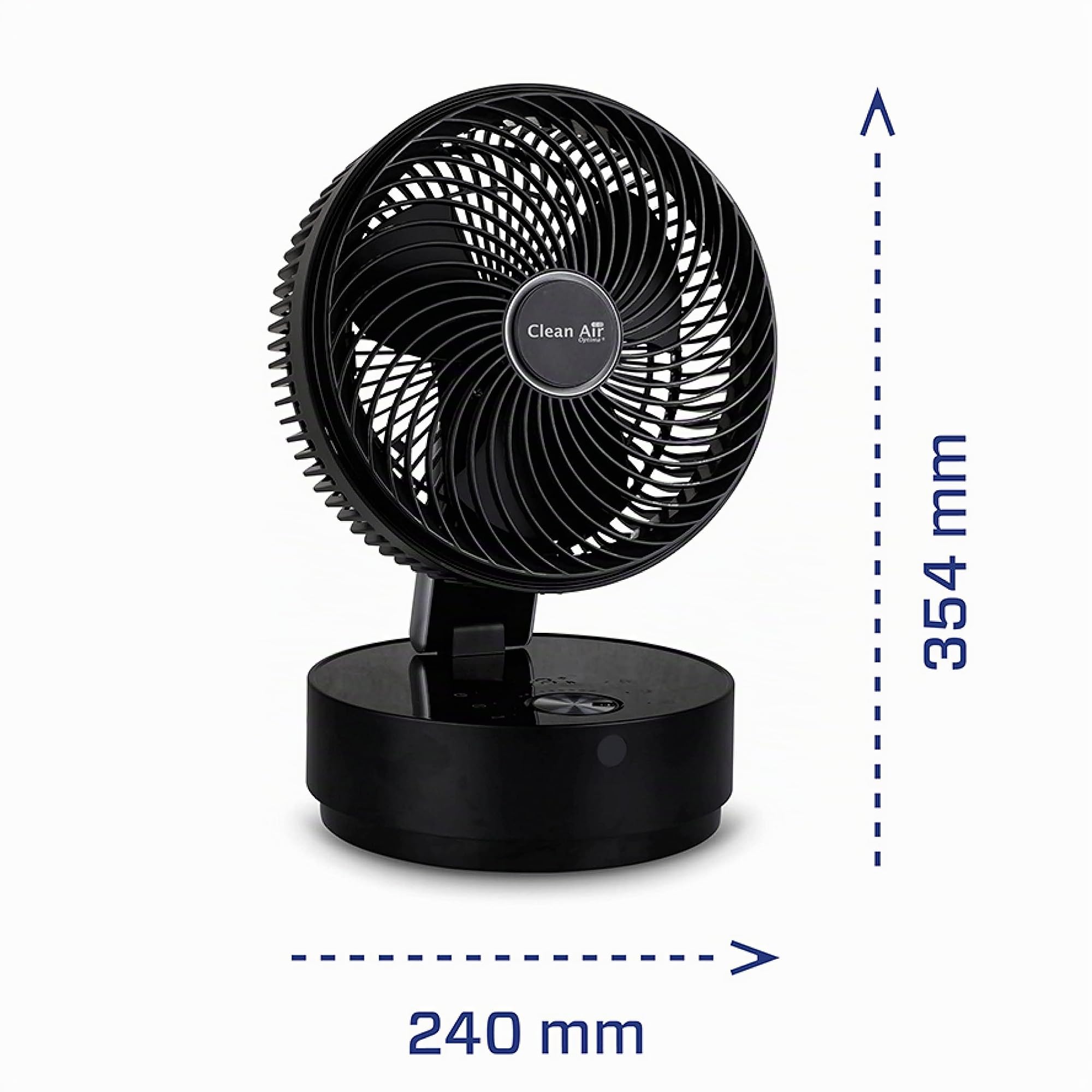 clean-air-optima-ca-404-design-zirkulator-ventilator-mit-ionisator-schwarz image 3