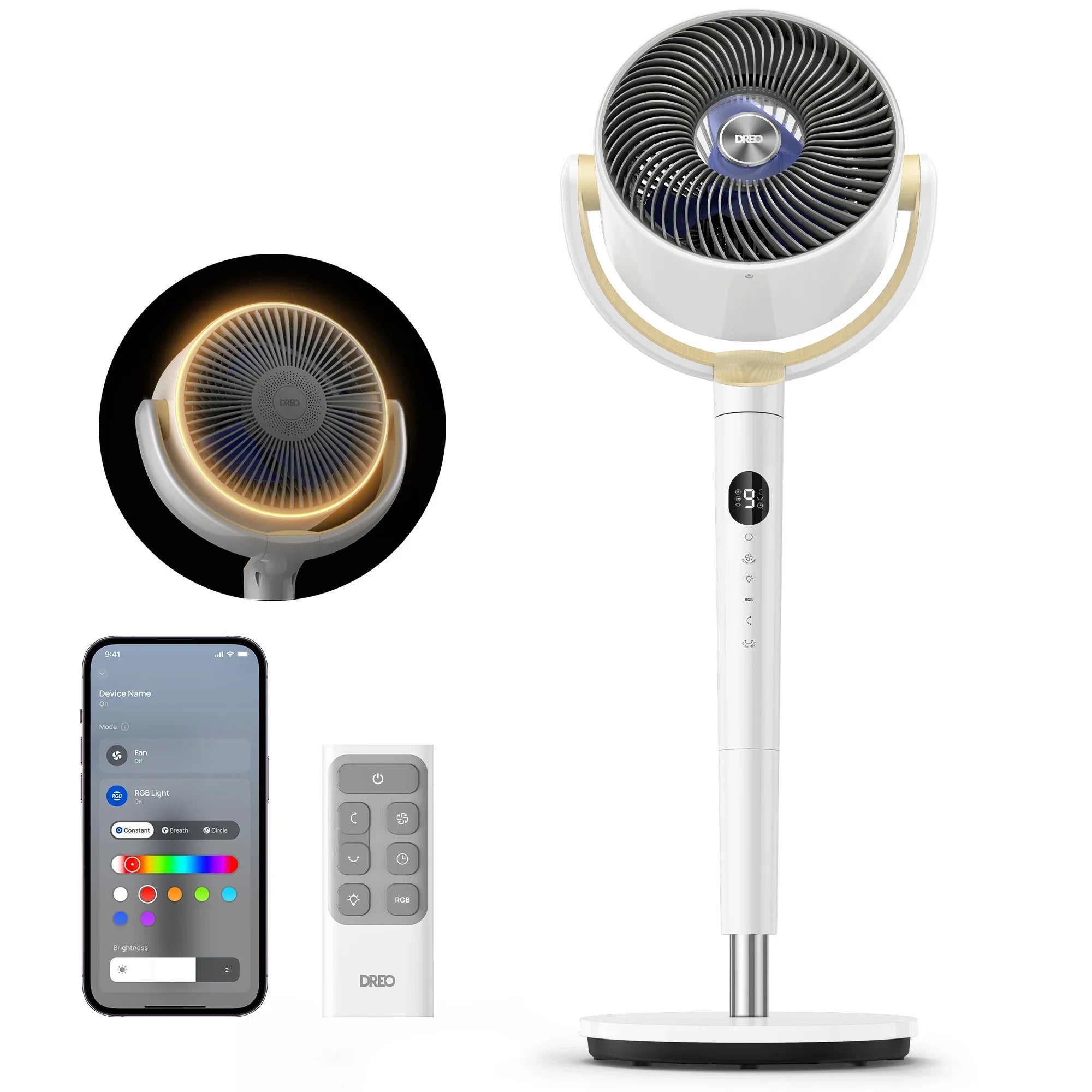dreo-turbopoly-fan-508s-standventilator image 2