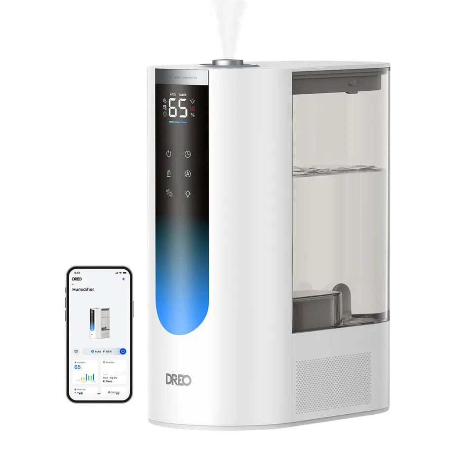 dreo-smart-humidifier-813s-6l-luftbefeuchter-mit-warm-und-kaltnebel image 1