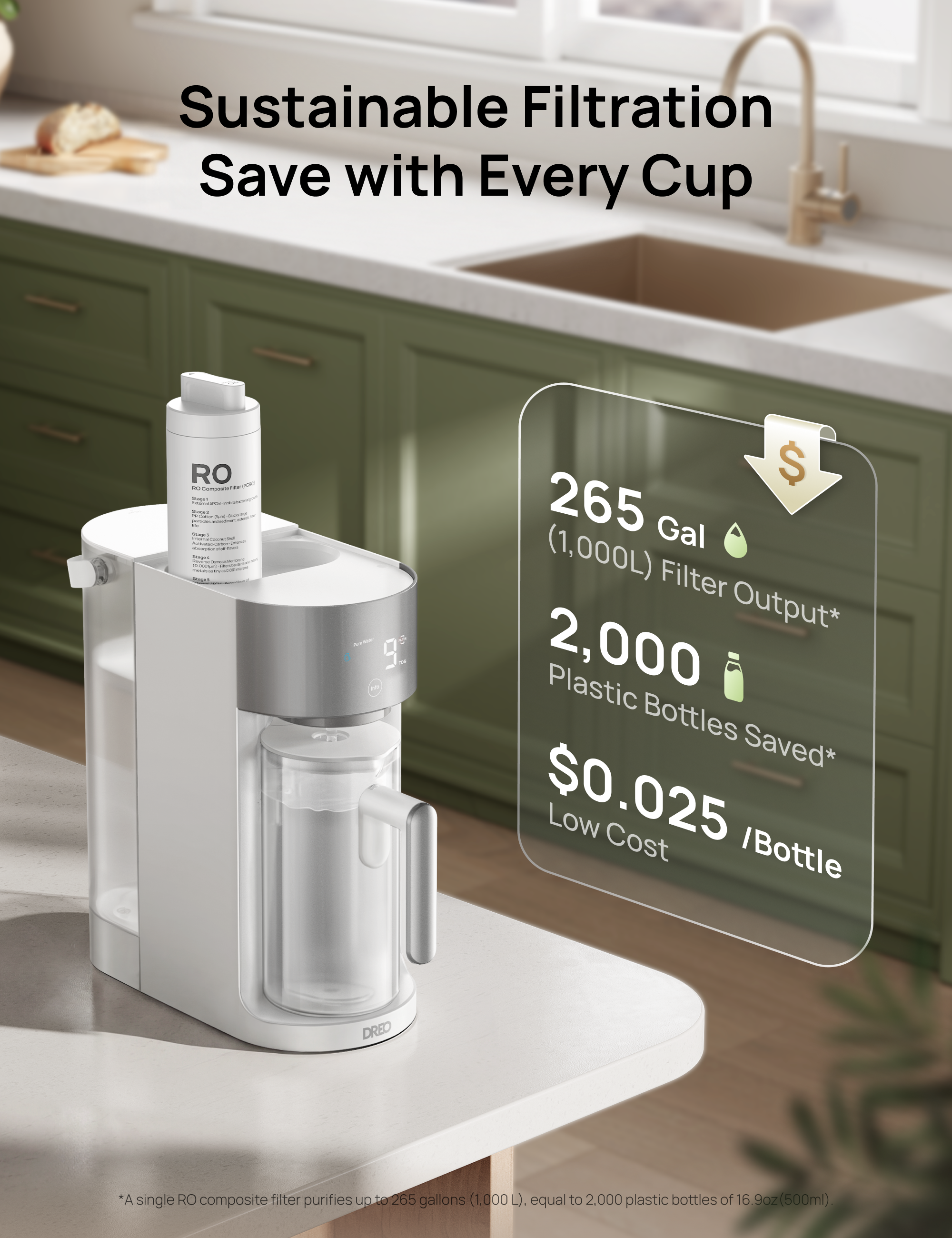 dreo-ro-water-filter-112-umkehrosmose-filter-mit-ersatzfilter image 4