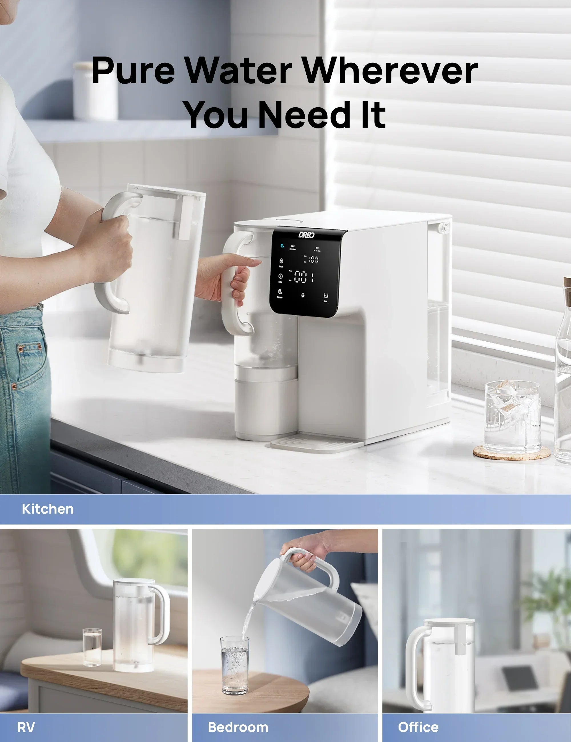 dreo-ro-water-filter-511-ersatz-wasserkaraffe-1-5l image 2