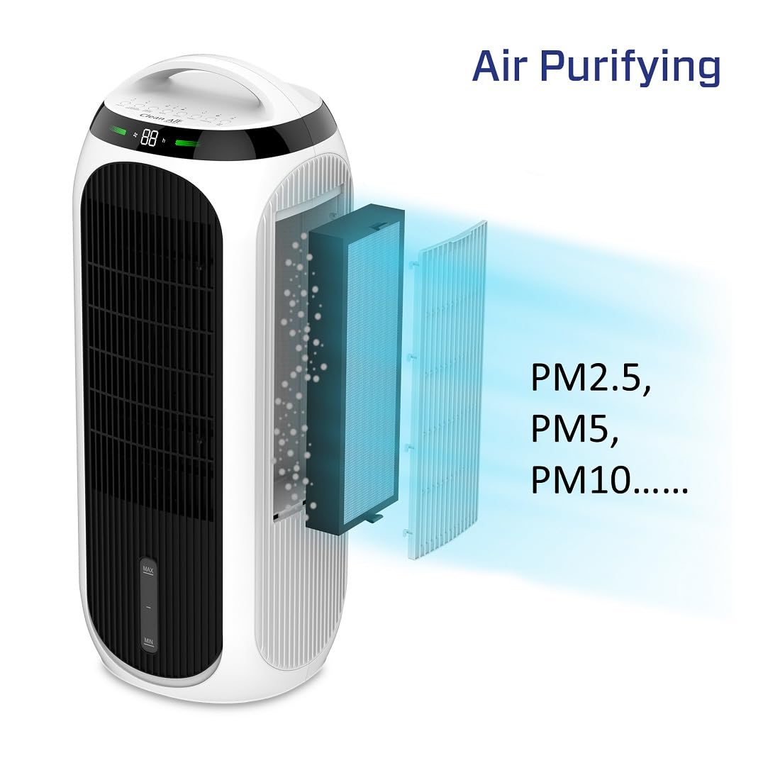 clean-air-optima-ca-106-smart-4in1-luftk-hler-luftreiniger-luftbefeuchter-ventil image 3