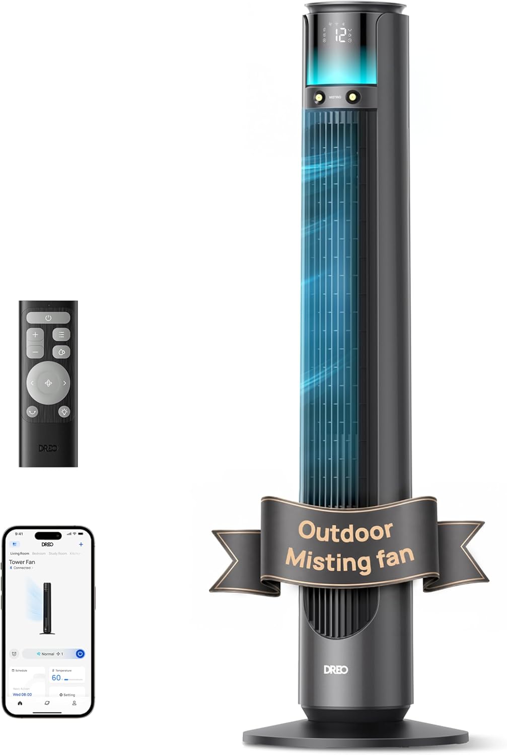 dreo-turbocool-711as-outdoor-misting-fan-ventilator image 2