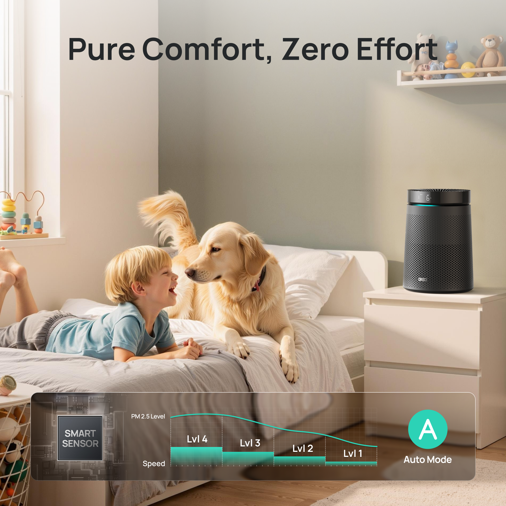 dreo-air-purifier-macro-606-luftreiniger image 5