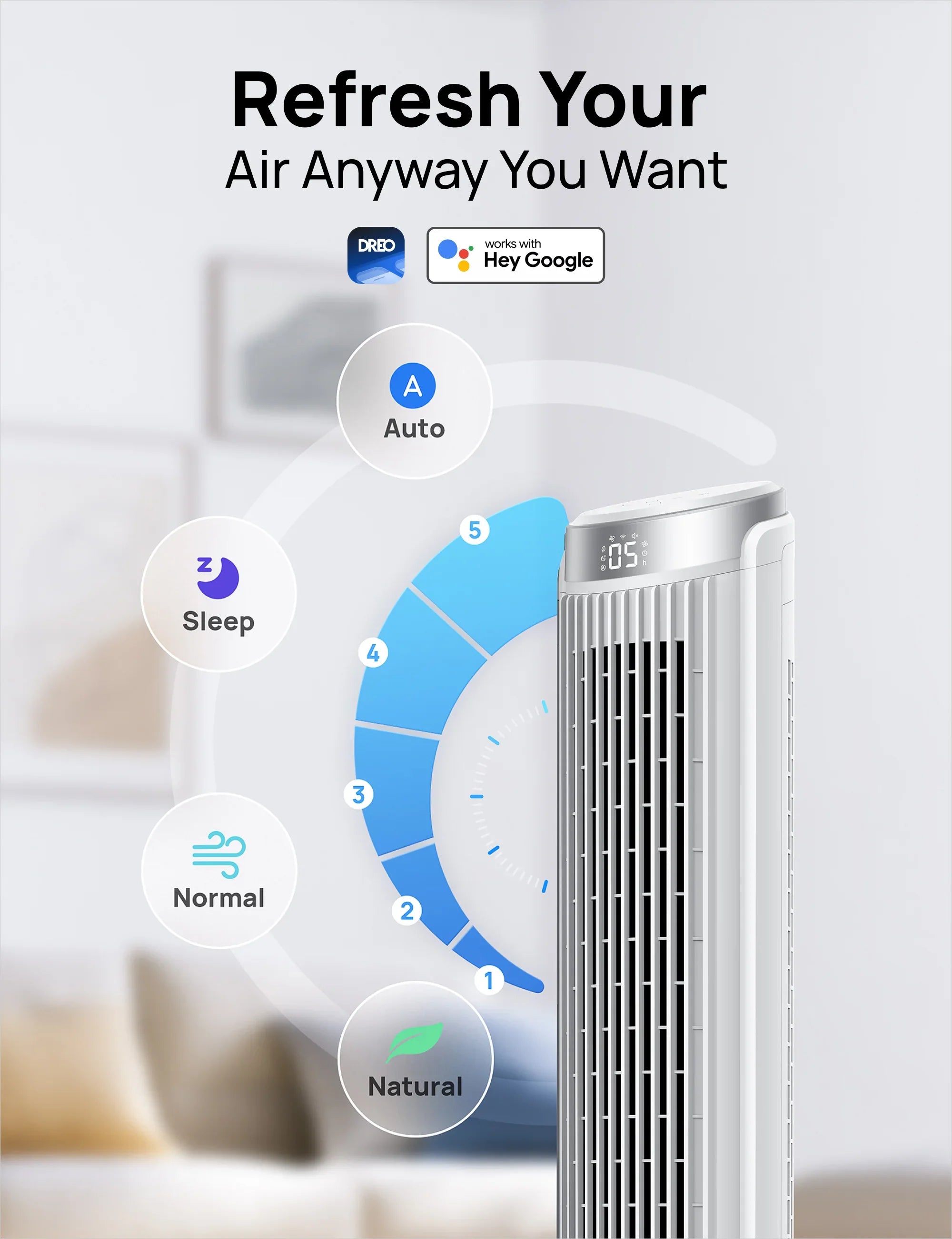 dreo-cruiser-pro-t3s-smart-tower-fan-turmventilator image 5