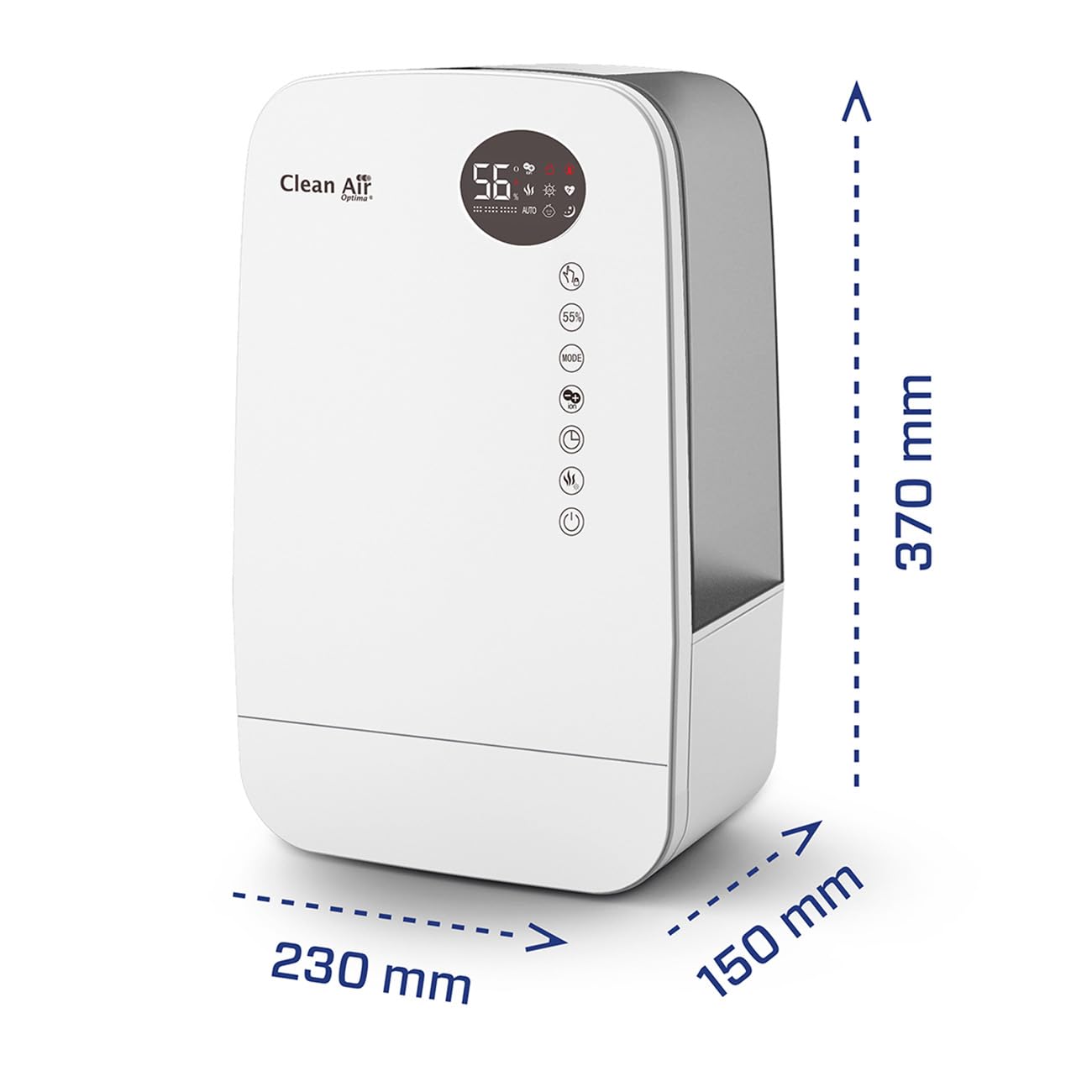 clean-air-optima-ca-607w-smart-luftbefeuchter-ultraschall-5-5-l-f-r-65-m-mit-uvc image 5