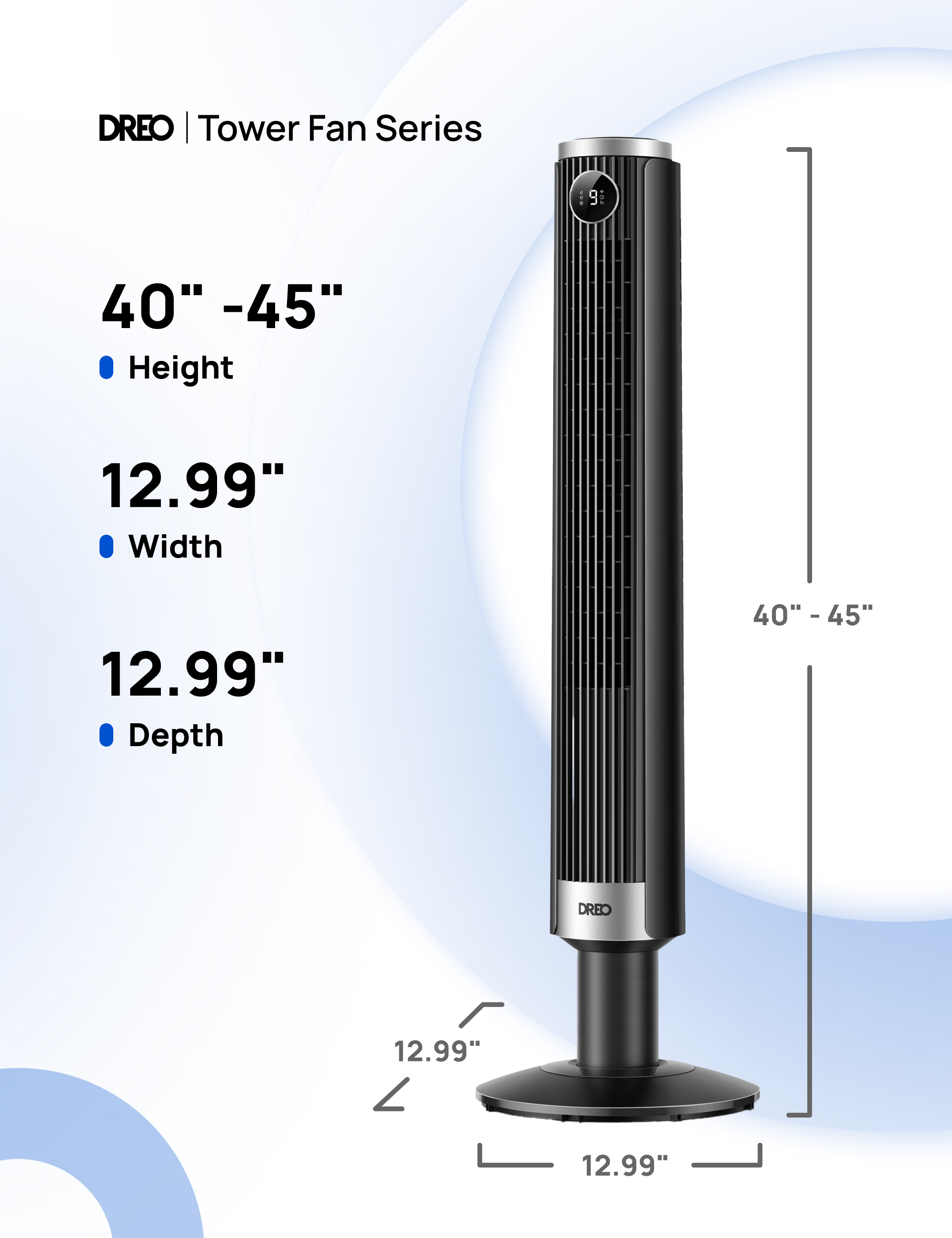 dreo-tower-fan-554s-turmventilator image 6