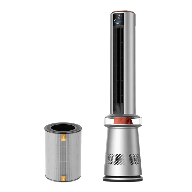 dreo-air-purifier-tower-fan-710s-luftreiniger-ventilator-mit-hepa-ersatzfilter image 1
