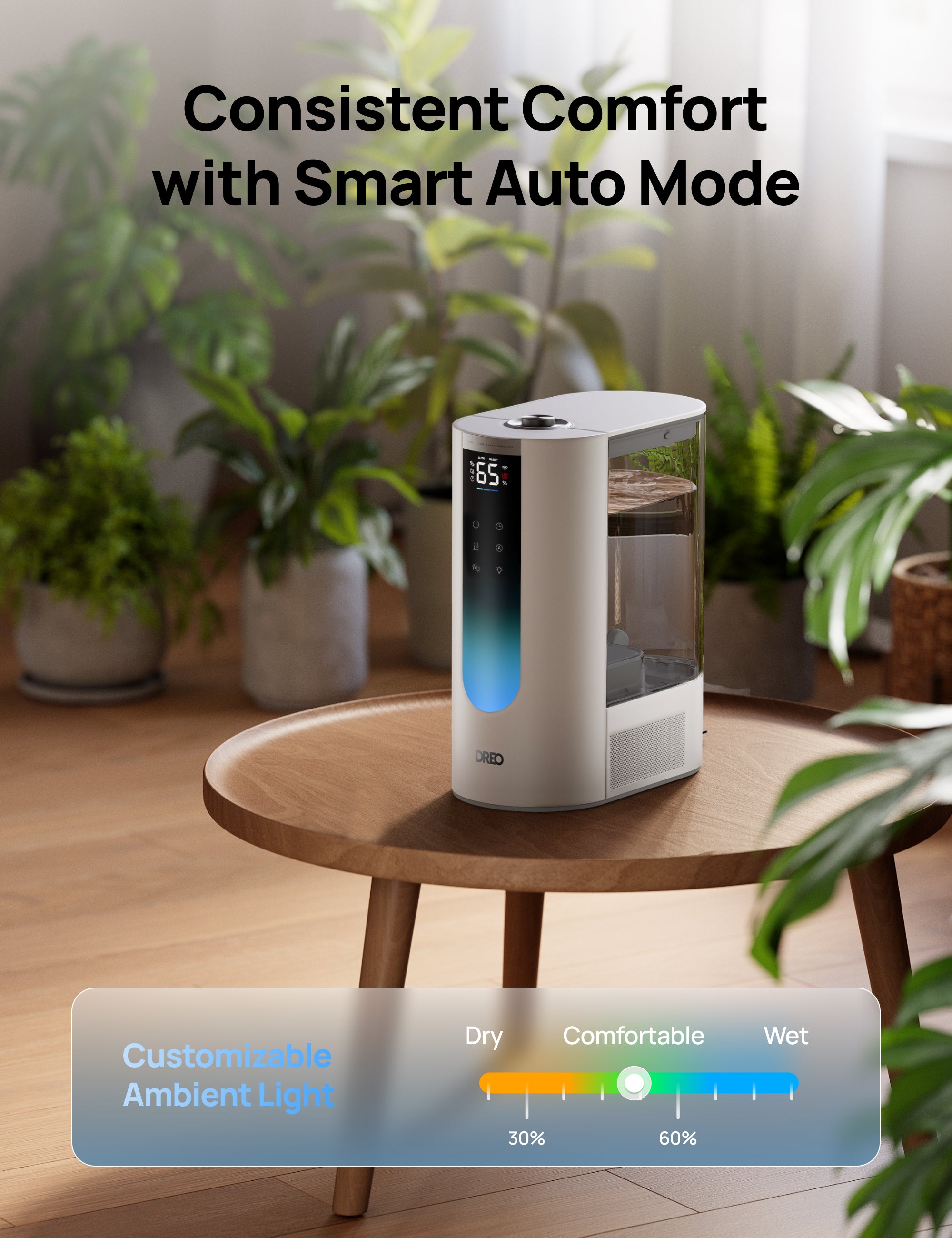 dreo-smart-humidifier-813s-6l-luftbefeuchter-mit-warm-und-kaltnebel image 4