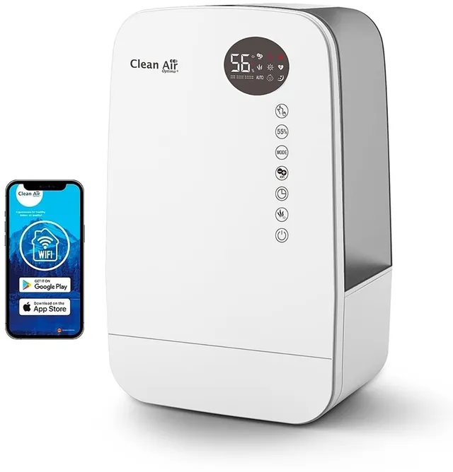 clean-air-optima-ca-607w-smart-luftbefeuchter-ultraschall-5-5-l-f-r-65-m-mit-uvc image 1
