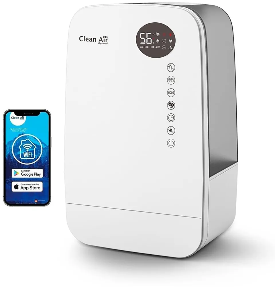 clean-air-optima-ca-607w-smart-luftbefeuchter-ultraschall-5-5-l-f-r-65-m-mit-uvc image 1