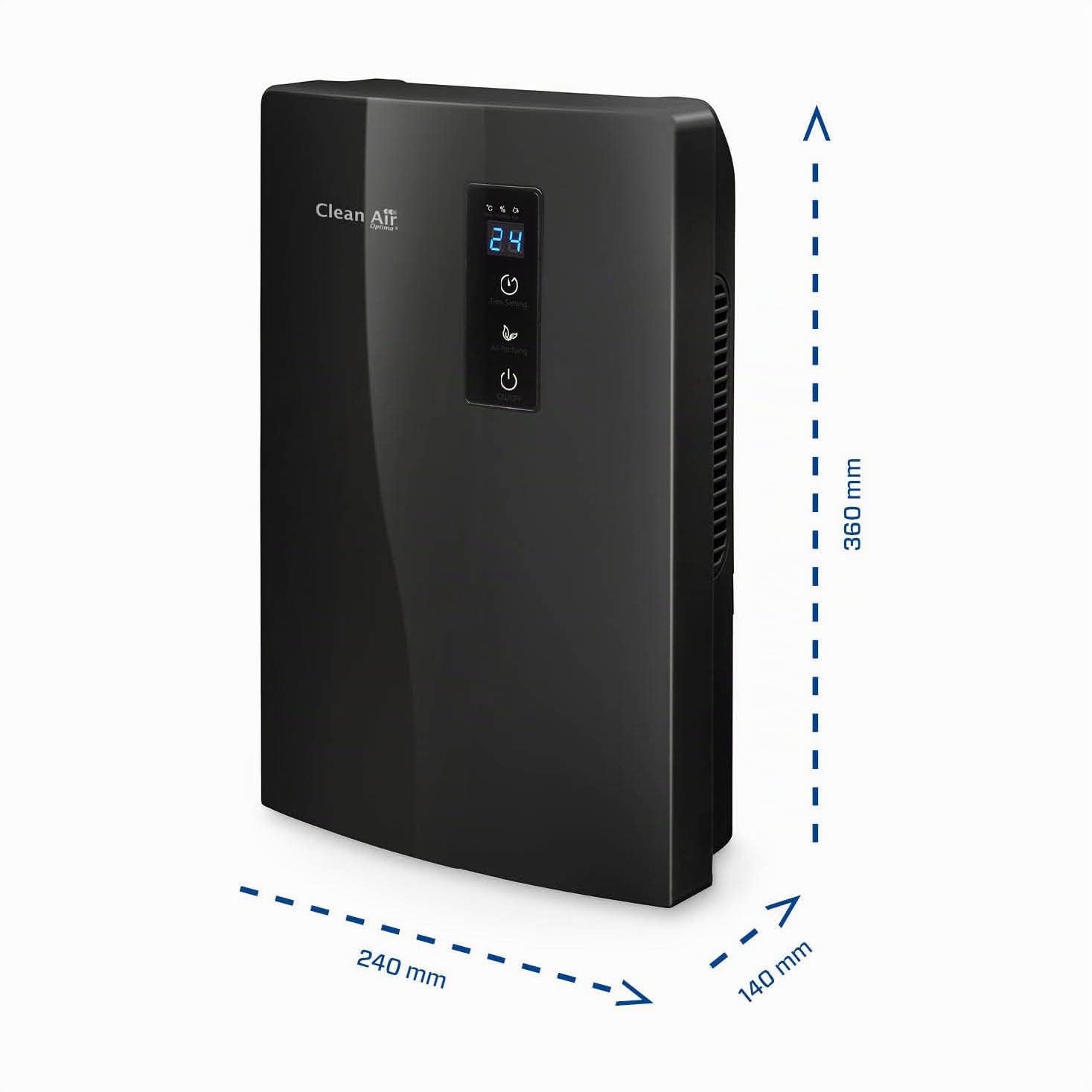clean-air-optima-ca-703-luftentfeuchter-und-luftreiniger-mit-ionisator-schwarz image 4
