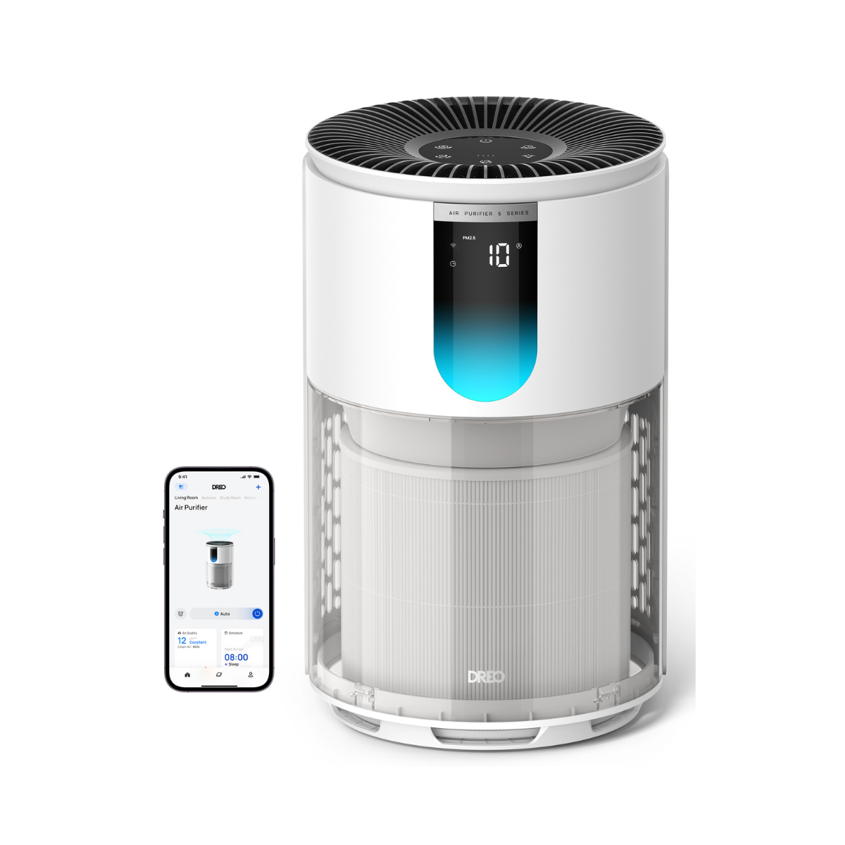 dreo-air-purifier-539s-luftreiniger-hepa image 1