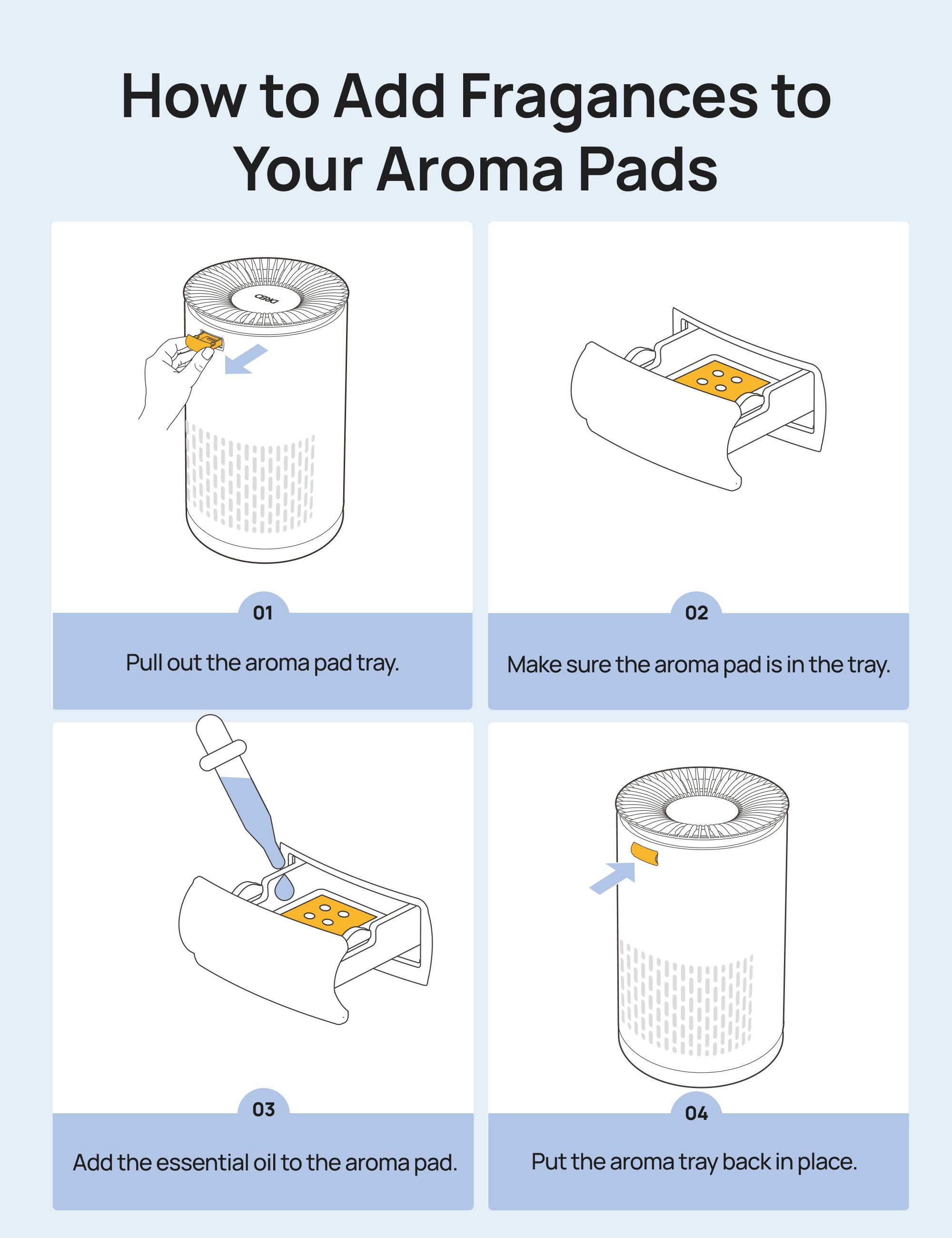 dreo-aroma-pad-f-r-air-purifier-338-338s-schwarz-wei image 4