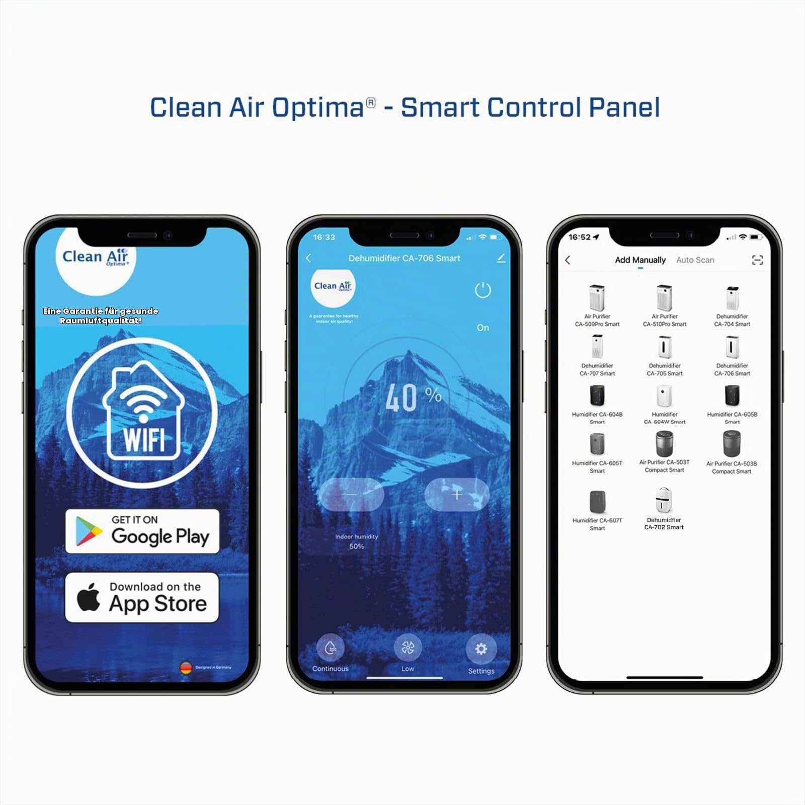 clean-air-optima-ca-702-smart-luftentfeuchter-und-luftreiniger-5l-tag image 5