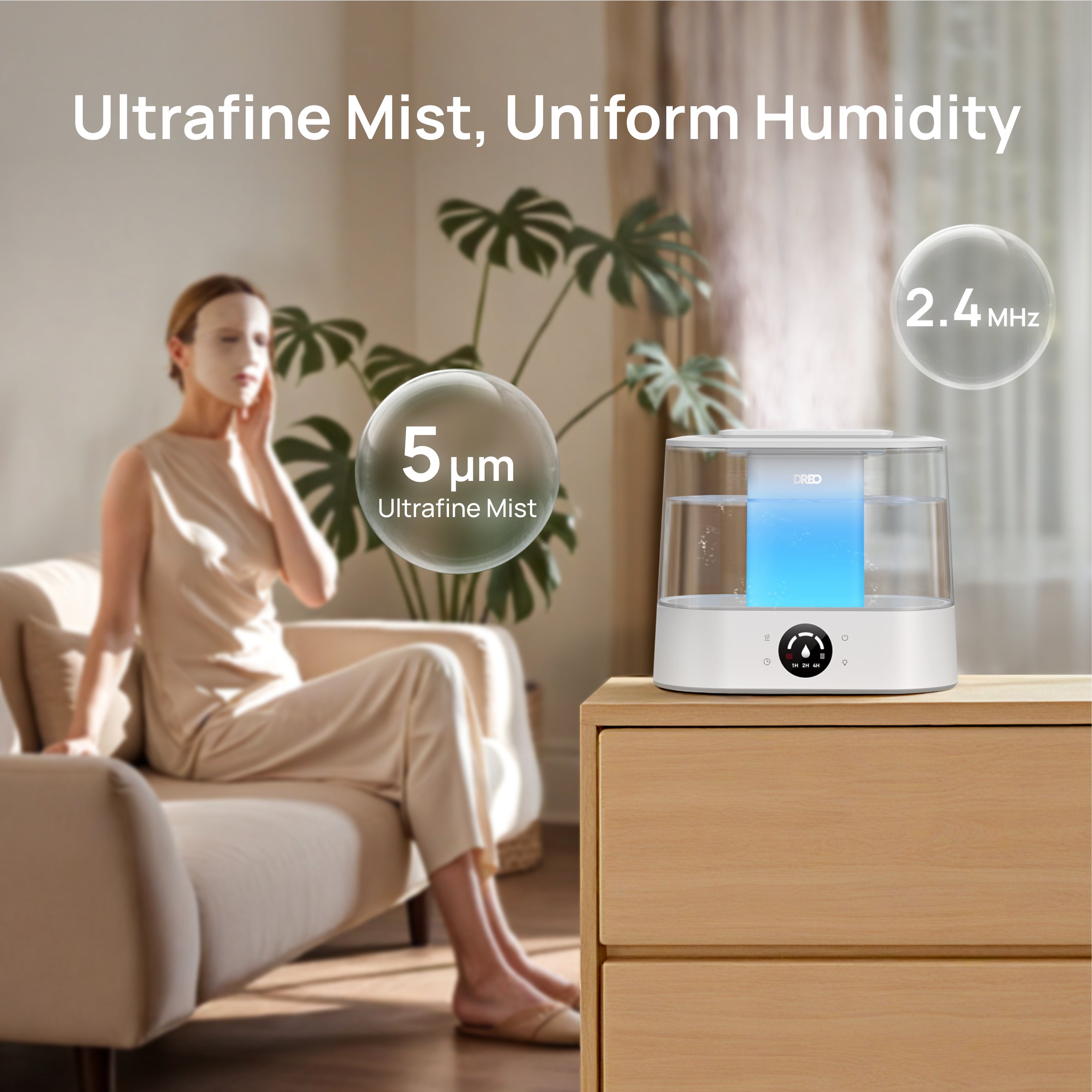 dreo-humidifier-321-4l-top-fill-ultraschall-mit-aroma-touch image 8