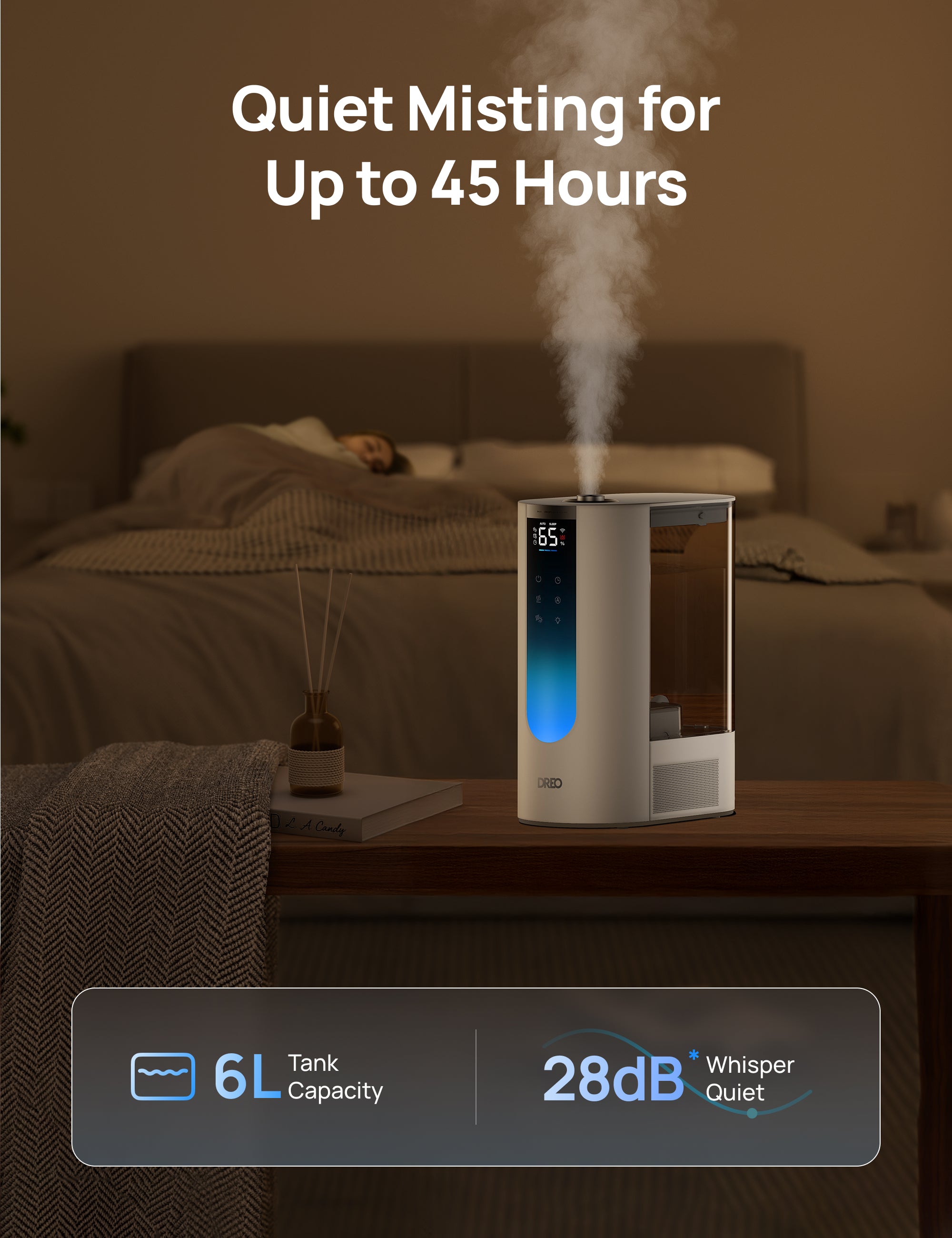 dreo-smart-humidifier-813s-6l-luftbefeuchter-mit-warm-und-kaltnebel image 5