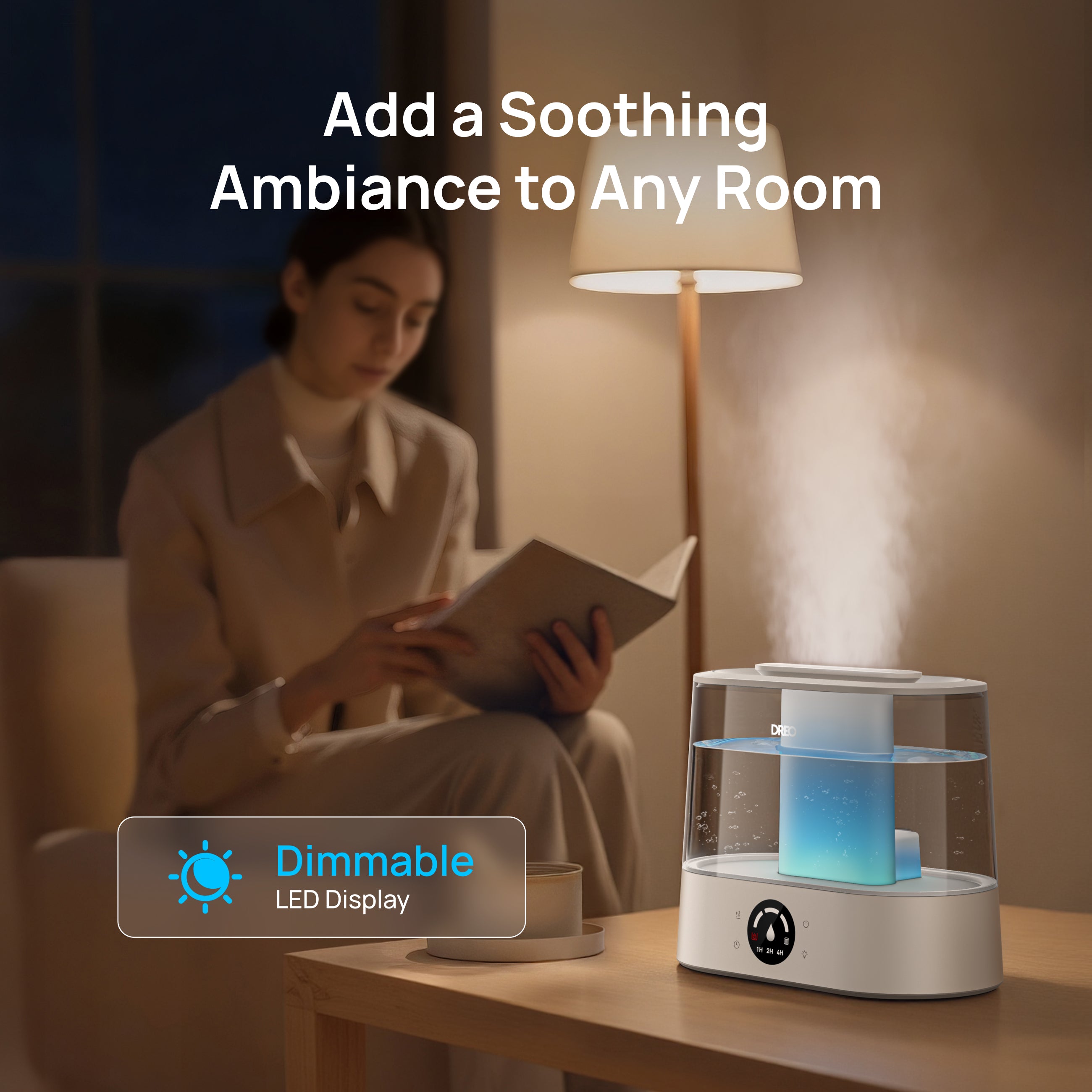 dreo-humidifier-321-4l-top-fill-ultraschall-mit-aroma-touch image 5