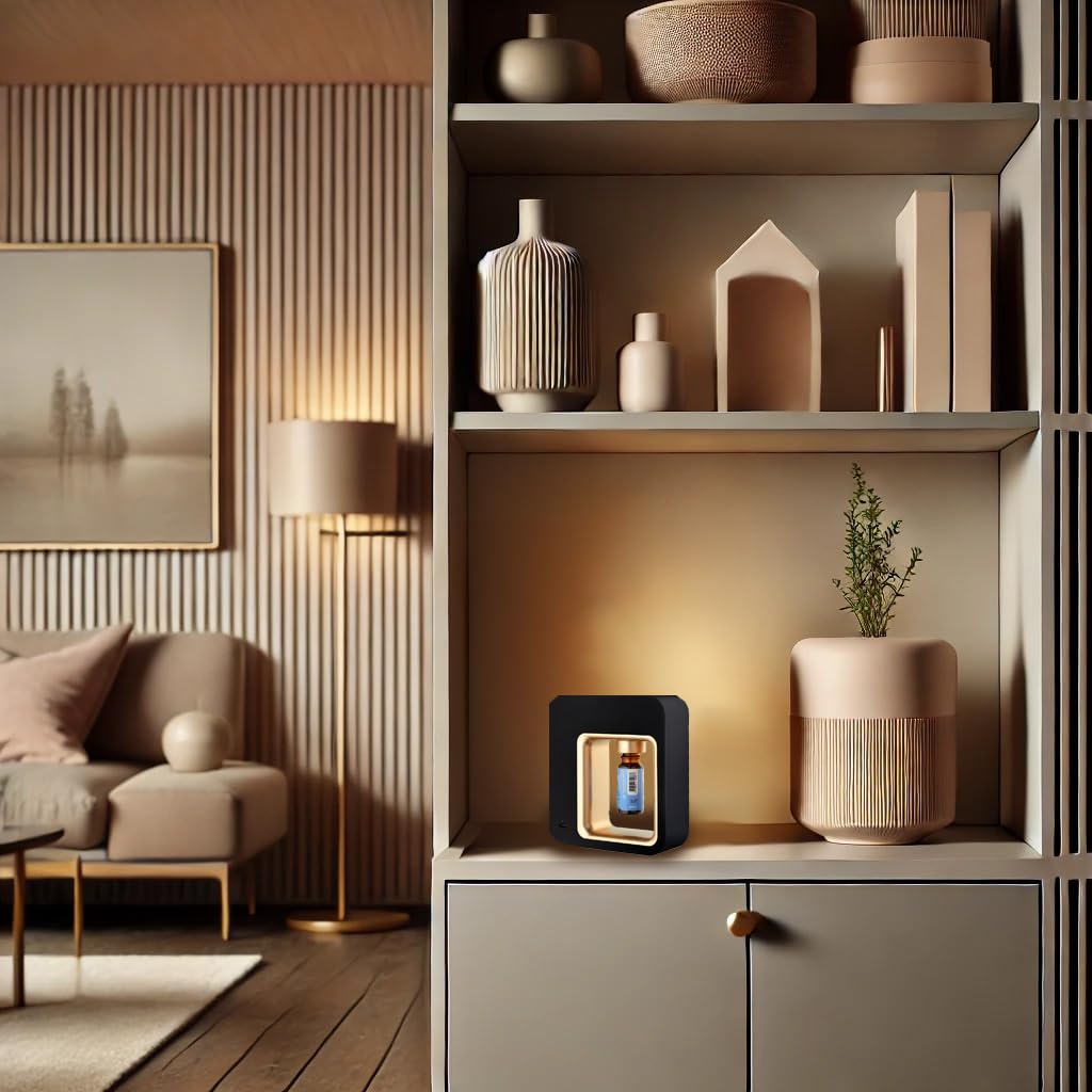 clean-air-optima-ad-304b-wasserloser-aroma-diffuser-wiederaufladbar-mobil-schwar image 2