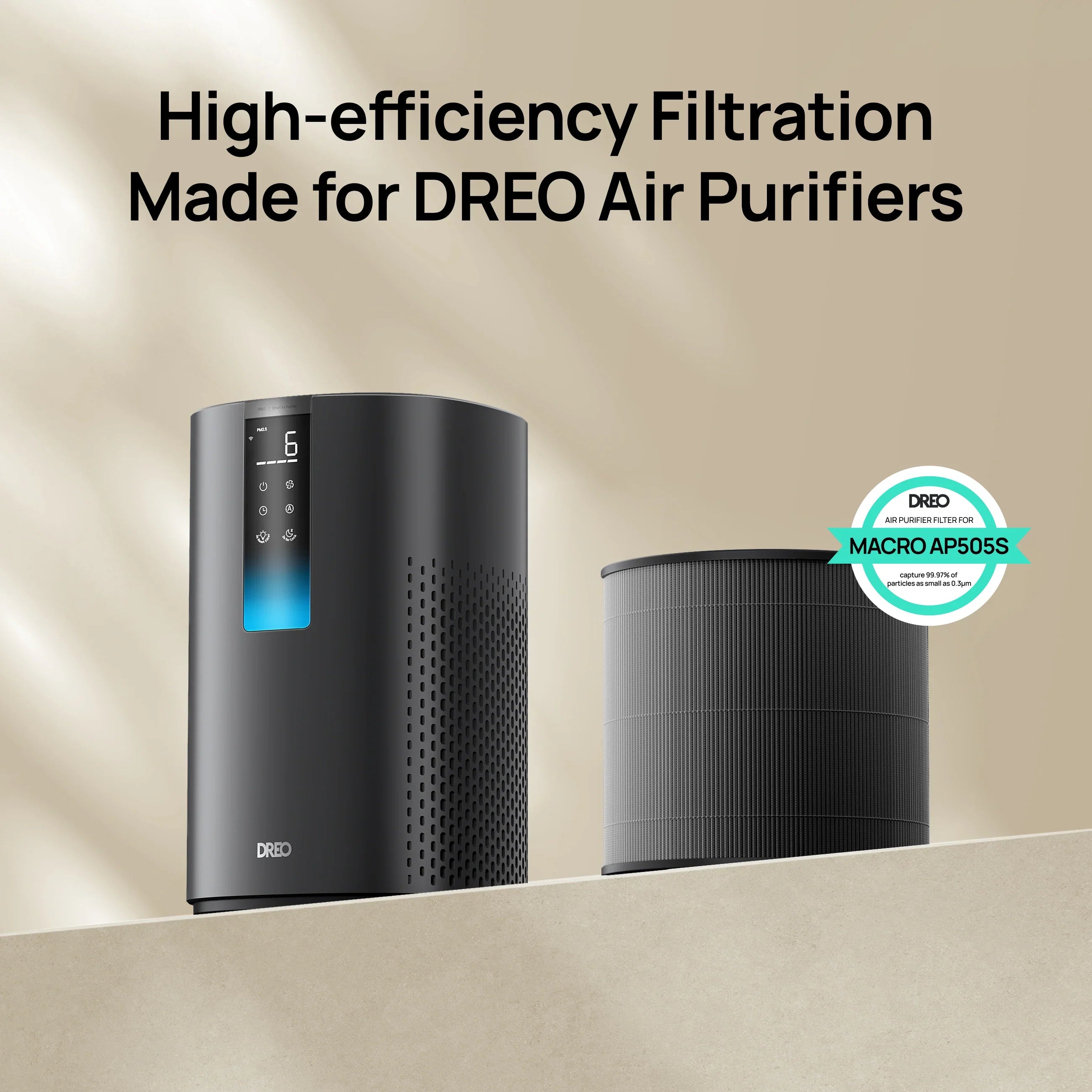 dreo-ersatzfilter-f-r-smart-air-purifier-macro-505s image 3