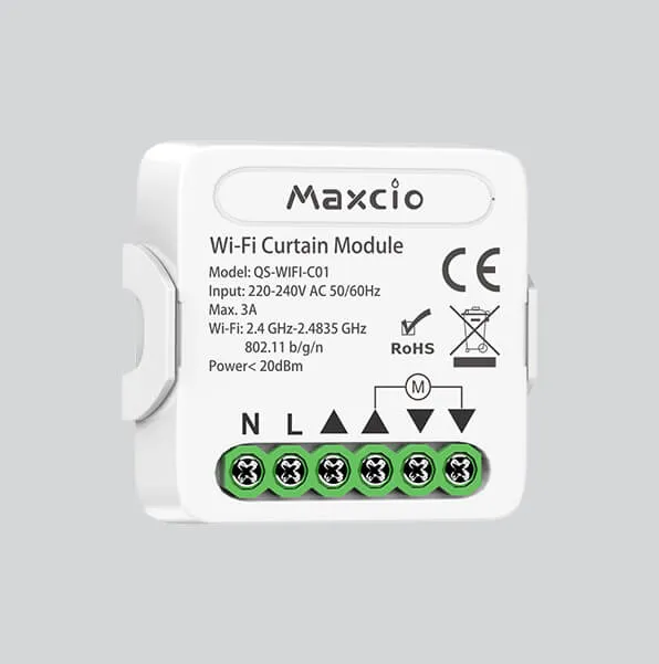 maxcio-smart-percentage-curtain-module-wlan-vorhangmodul-mit-prozentsteuerung image 1