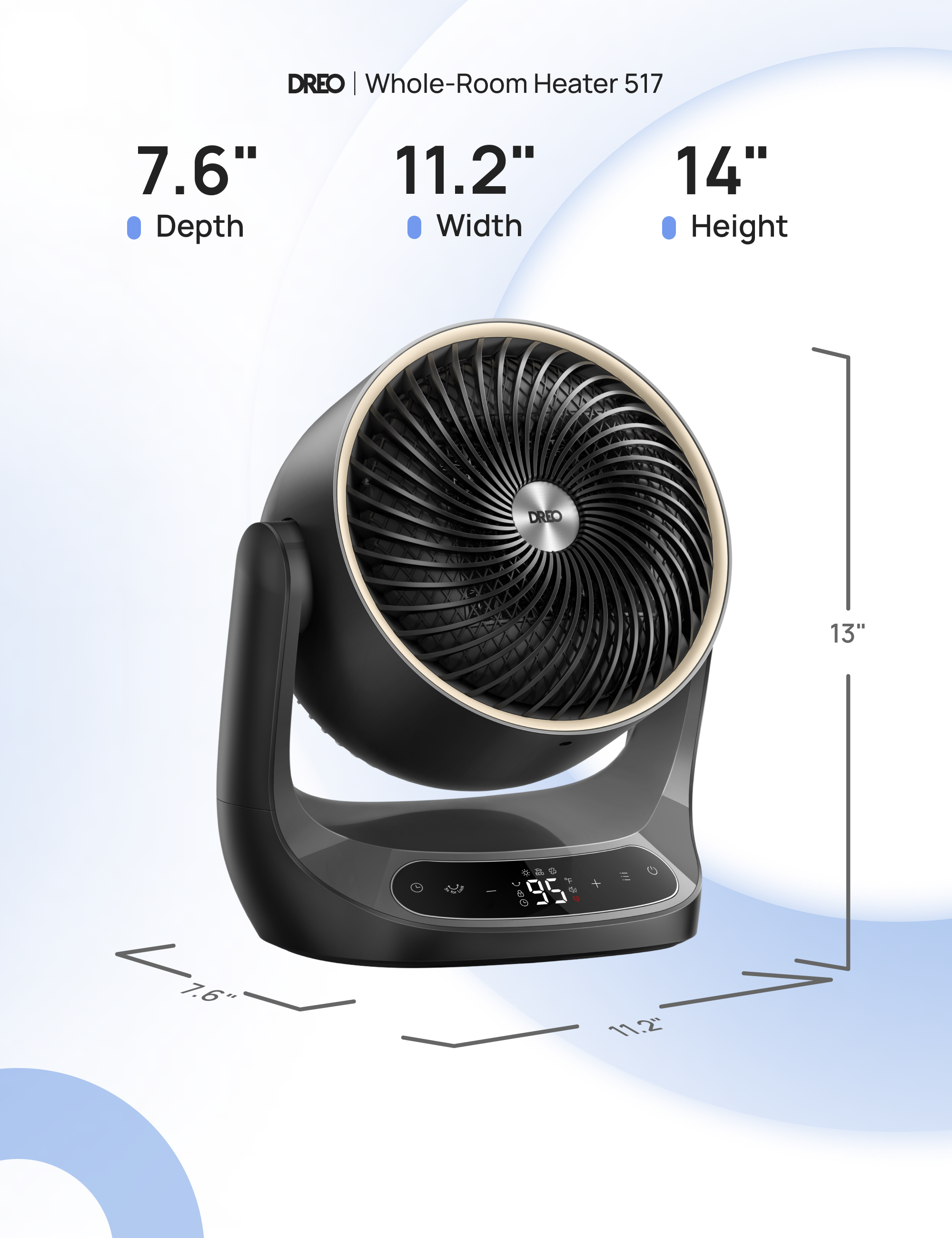 dreo-whole-room-heater-517-heizl-fter-1500w image 3