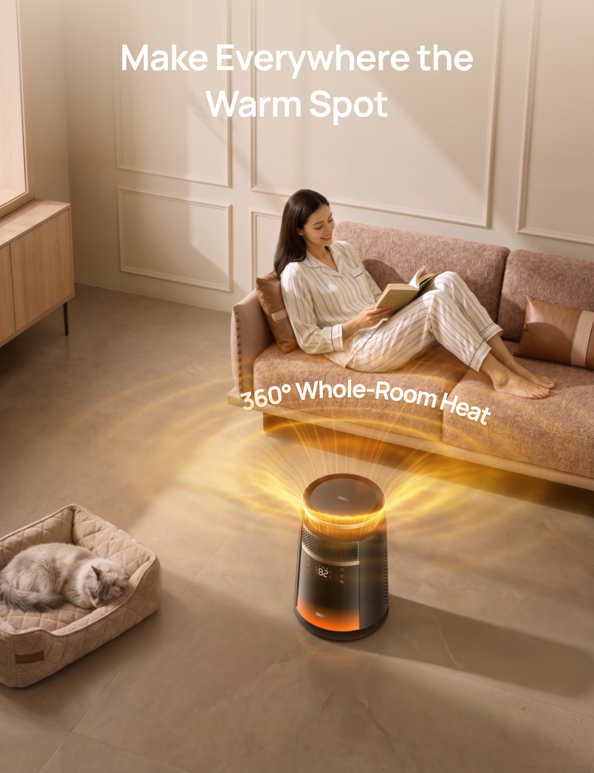 dreo-whole-room-heater-720-heizung-1500w-mit-eco-modus image 3