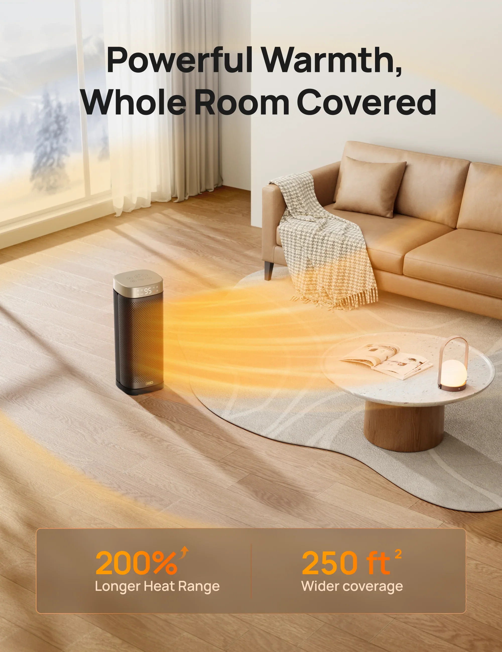 dreo-space-heater-solaris-slim-h2-heizl-fter image 2