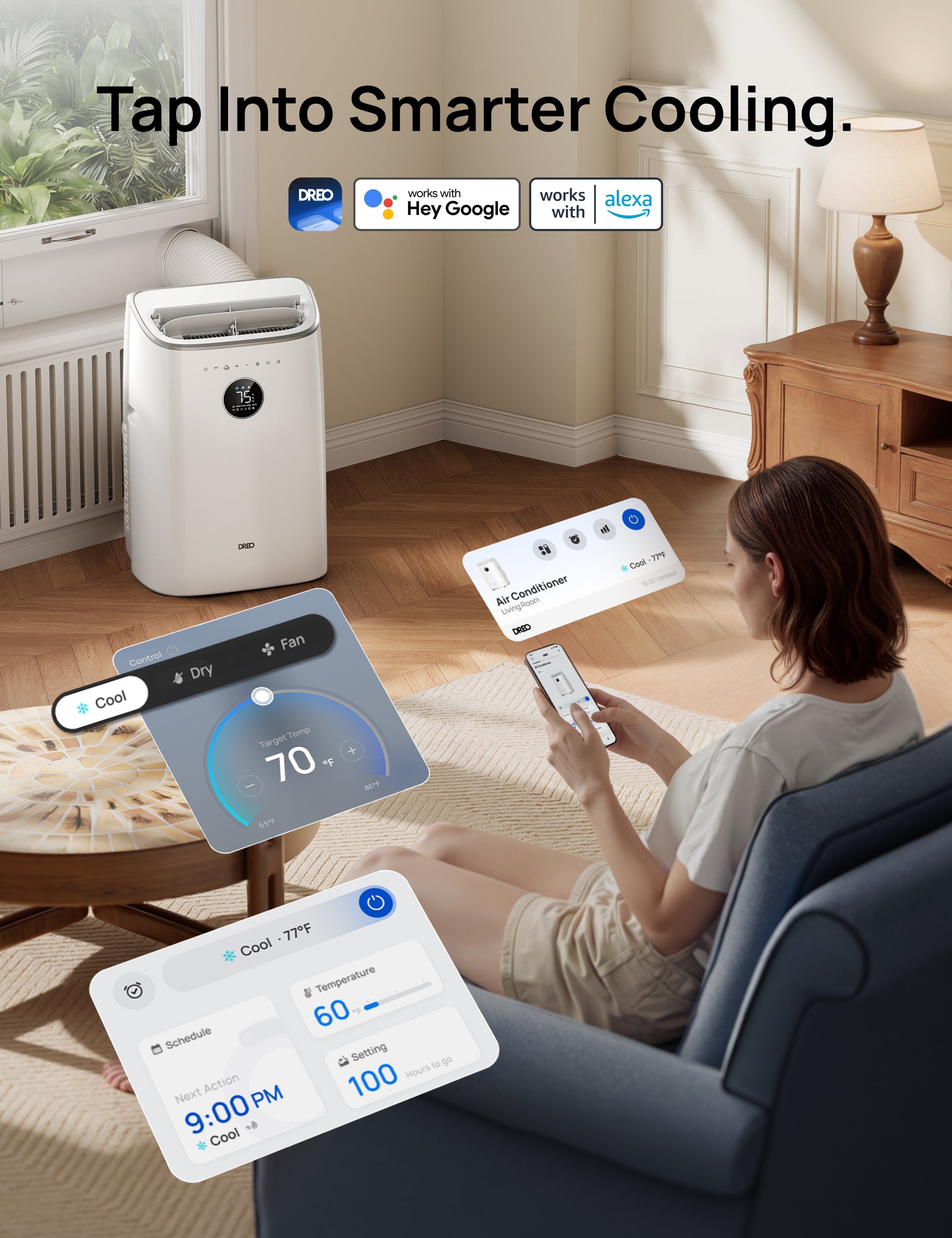 dreo-smart-air-conditioner-319s-mobiles-klimager-t-10000-btu image 8