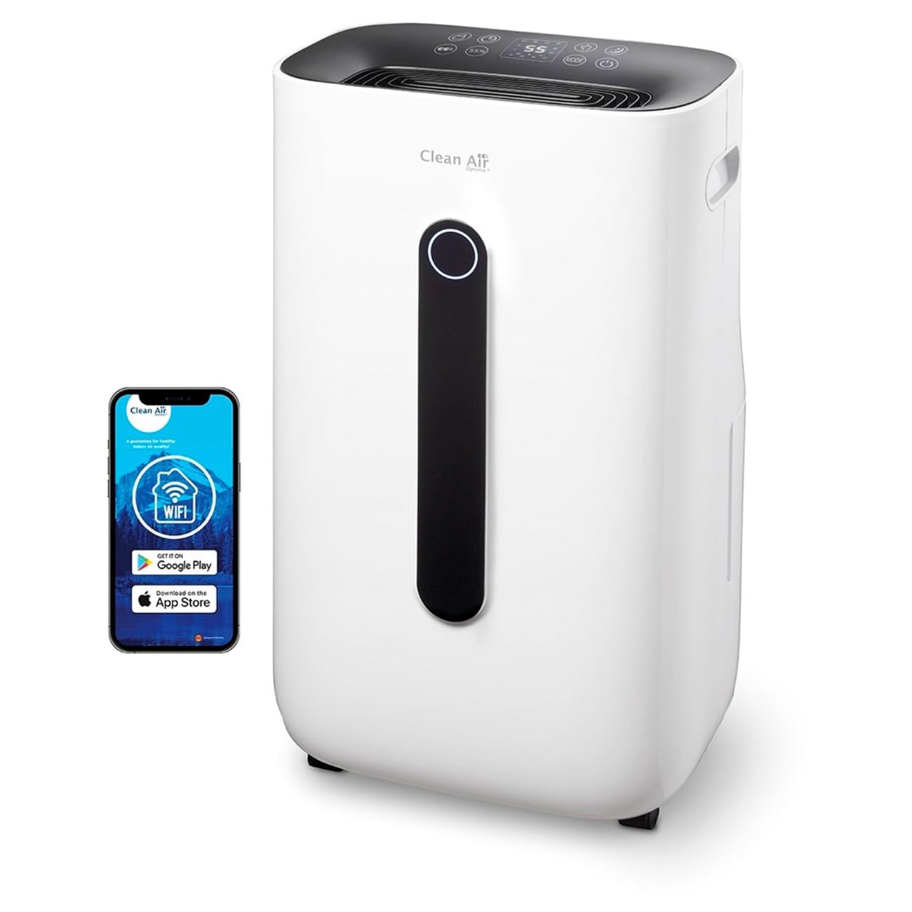 clean-air-optima-ca-708-smart-luftentfeuchter-25l-tag-mit-hepa-bis-90-m image 1