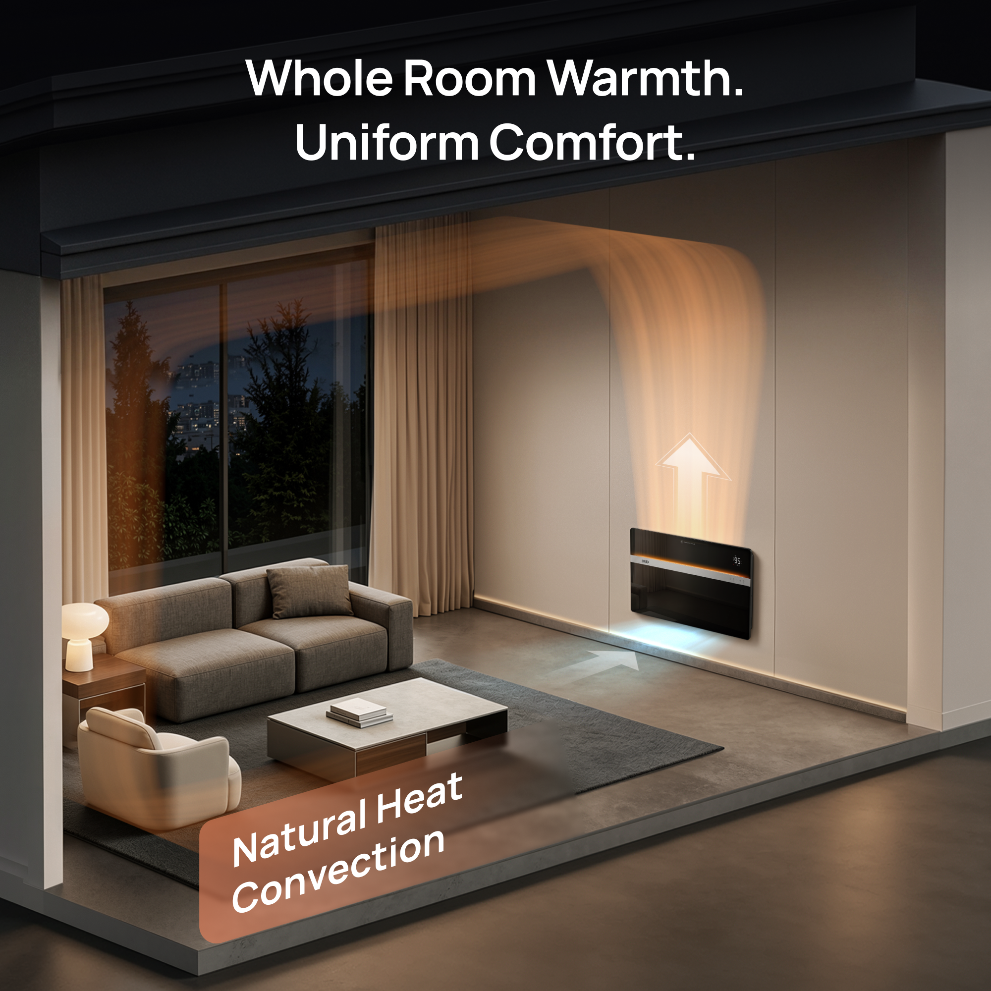dreo-convection-heater-711s-konvektor-1500w image 3