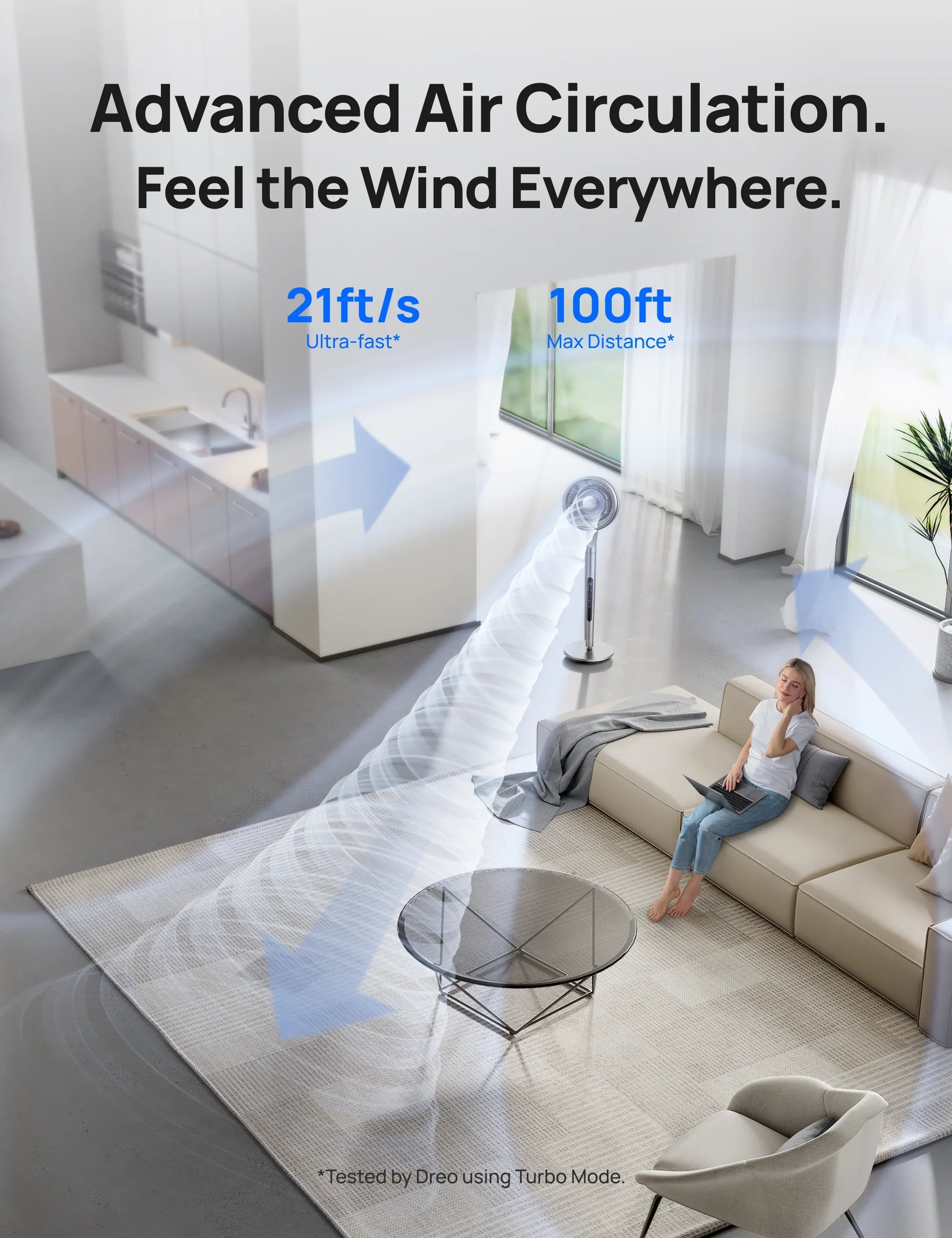 dreo-turbopoly-fan-715s-standventilator image 4