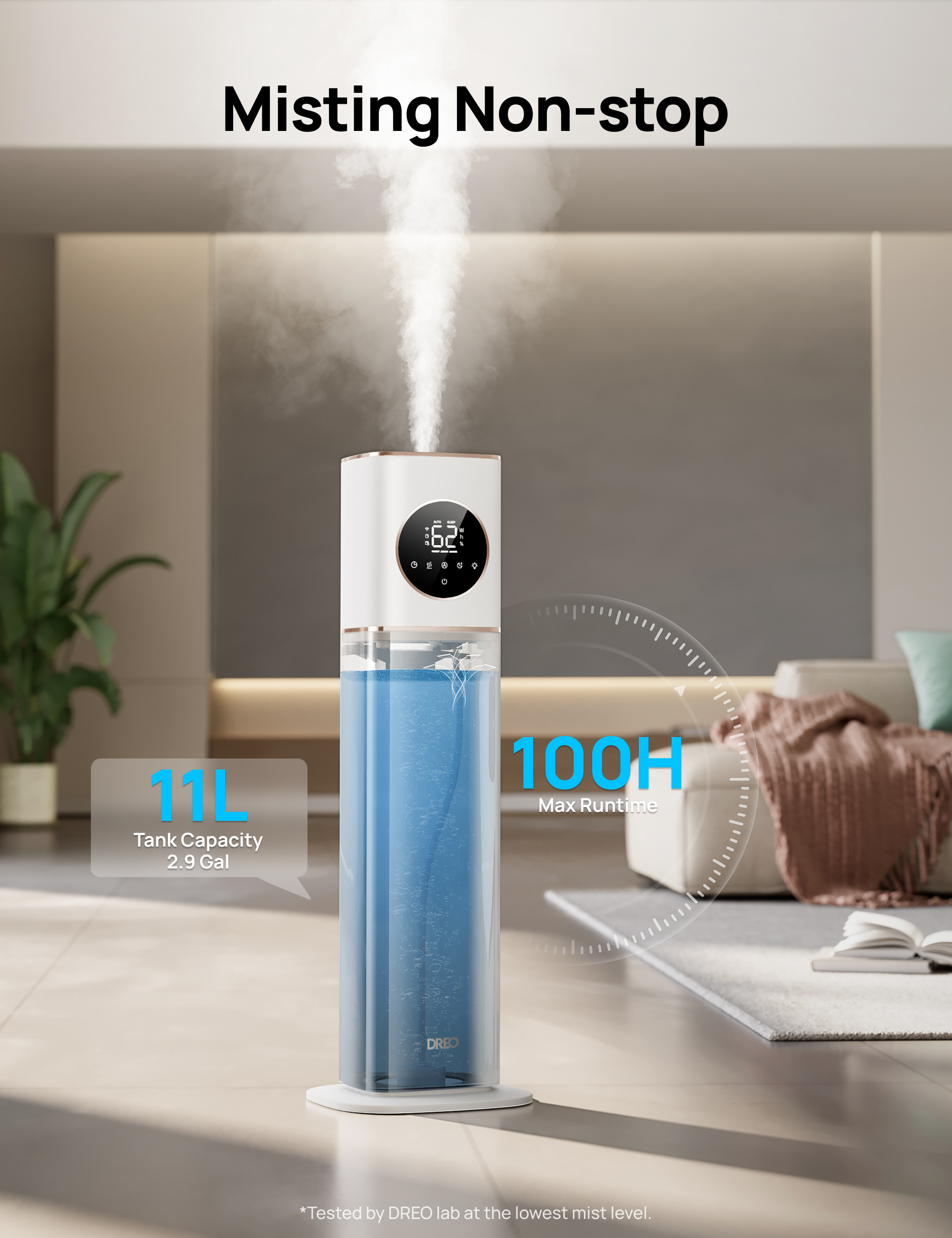 dreo-smart-humidifier-735s-11l-mit-entkalkungskartusche image 3