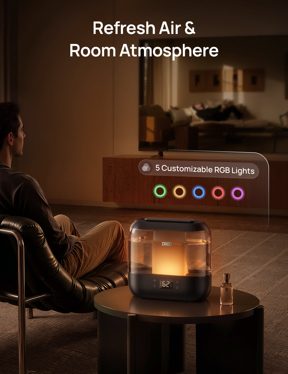 dreo-humidifier-311-luftbefeuchter-4l-top-fill image 6