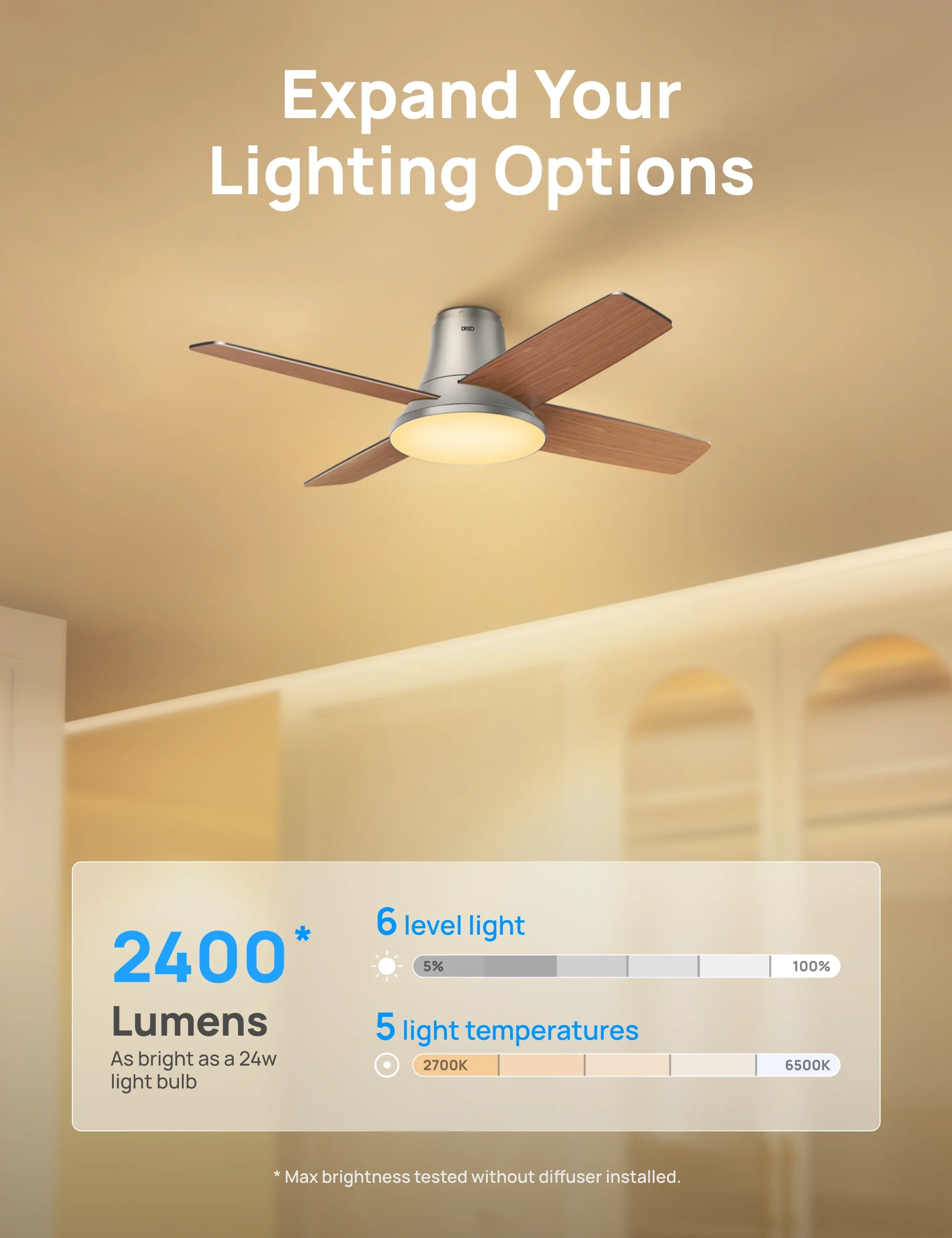 dreo-smart-deckenventilator-513s-44-zoll-mit-licht-und-fernbedienung image 6