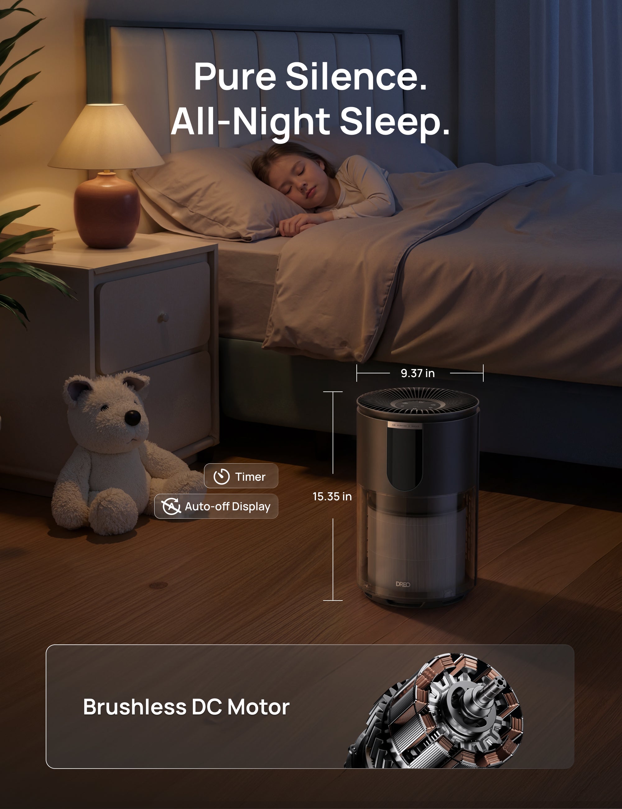 dreo-air-purifier-539-luftreiniger-bis-109-m-mit-hepa image 2